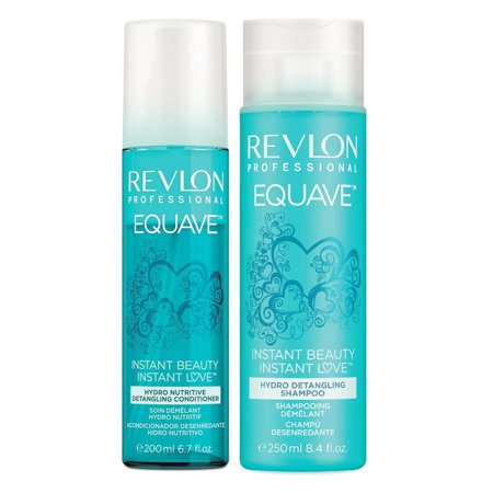  Kit Revlon Shampoo Condicionador Equave Instant Beauty Hydro Nutritive Detangling Hair Care 2 Unidades