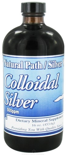 Natural Path Silver Wings - Prata coloidal 500 Ppm - 16 Oz.