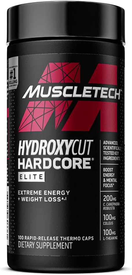 Hydroxycut Hardcore Elite - 100 Capsulas