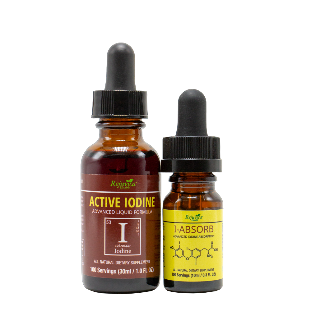 Active Iodine O IO absorve a frmula totalmente natural de iodo nascente real para absoro 2X suporta funo tireoidiana saudvel, energia, foco e muito mais (2) (Pacote)