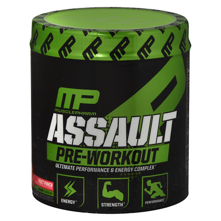MusclePharm Assault Pr-Treino em P - 222g - Suco de Frutas