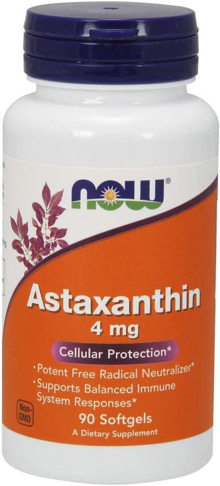 Now Foods Astaxantina - 4 Mg - 90 Cpsulas
