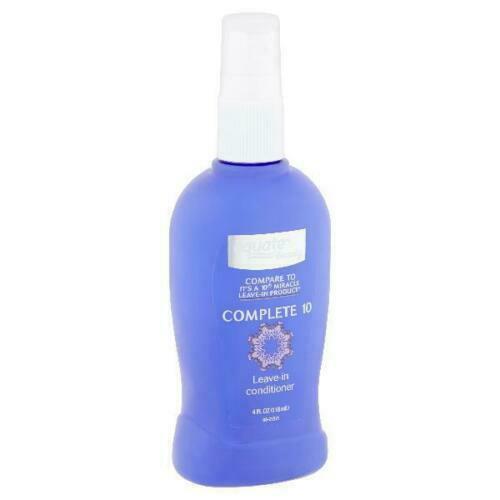 EQUATE Condicionador sem enxgue Equate Beauty Complete 10 nutritivo e volumizador 4 fl oz