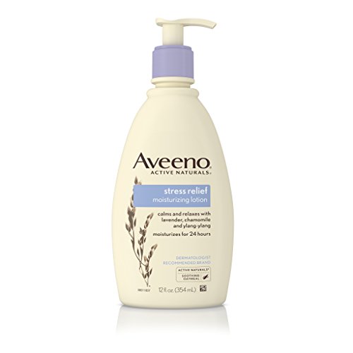 Aveeno Active Naturals Loo Hidratante Alvio do Estresse Calmante Aromas 12 Oz
