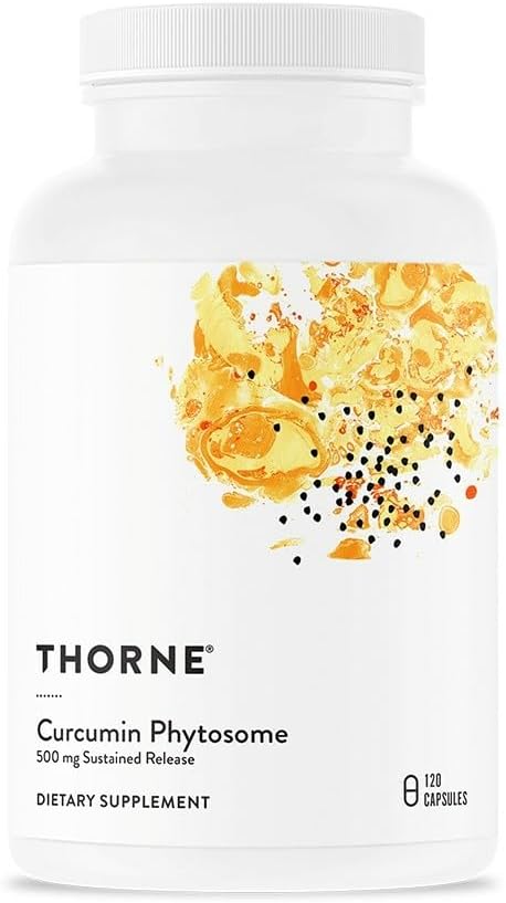 Thorne Research Crcuma Phytosome 500 mg (Meriva) - 120 Cpsulas