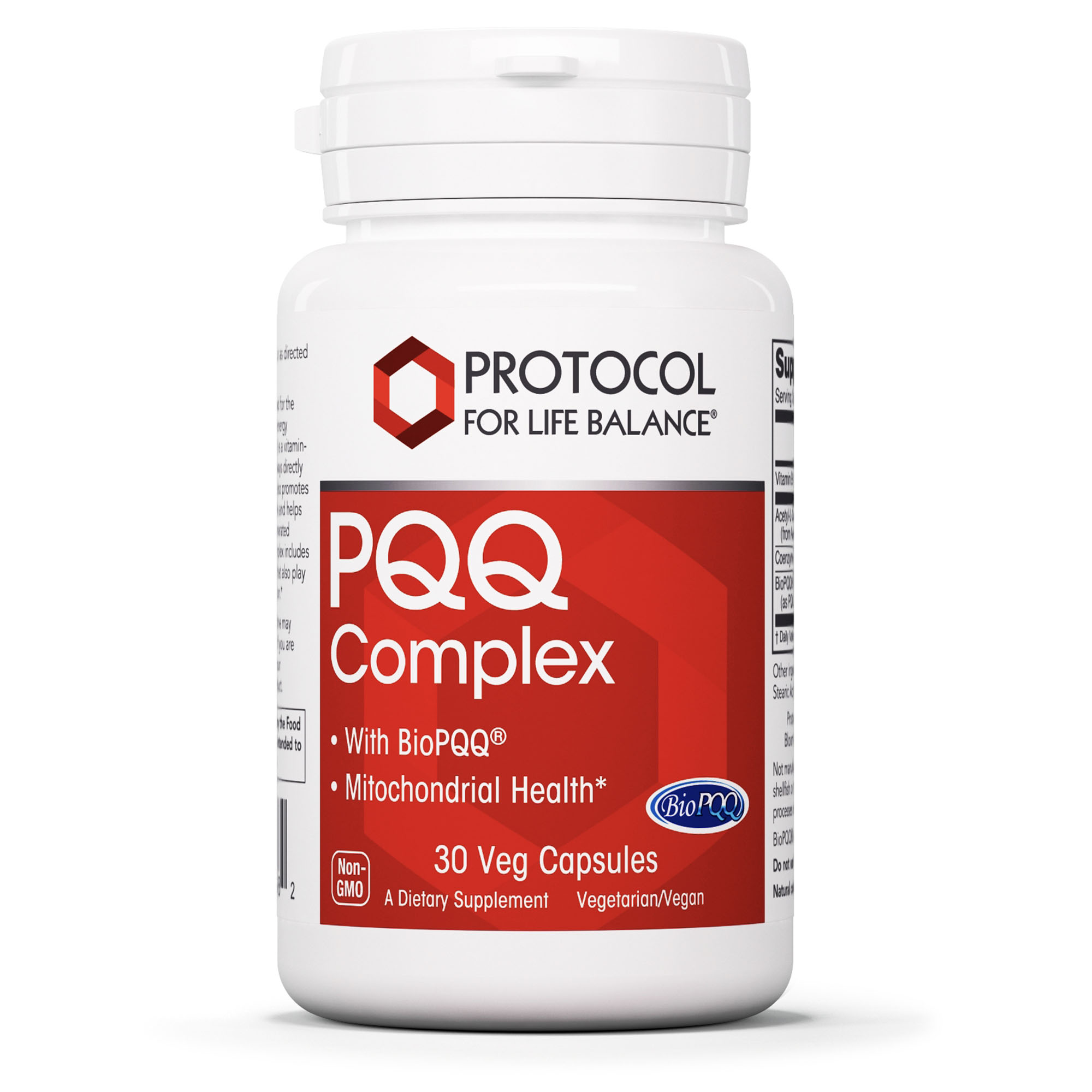 Protocol For Life Balance PQQ Complex - 30 Cpsulas