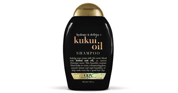OGX Kukui Oil Shampoo, Hydrate Plus Defrizz, 384ml