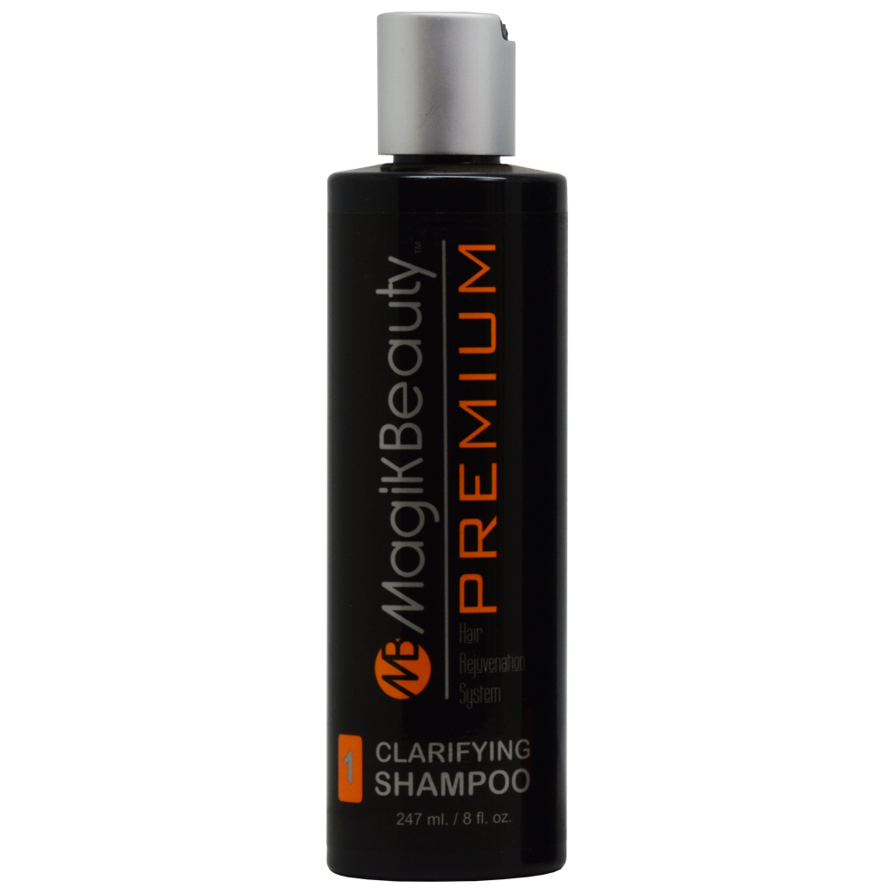 Magik Beauty Womens Premium Hair Rejuvenation System Step 1 Clarifying Shampoo - Tamanho 8,0 Oz.