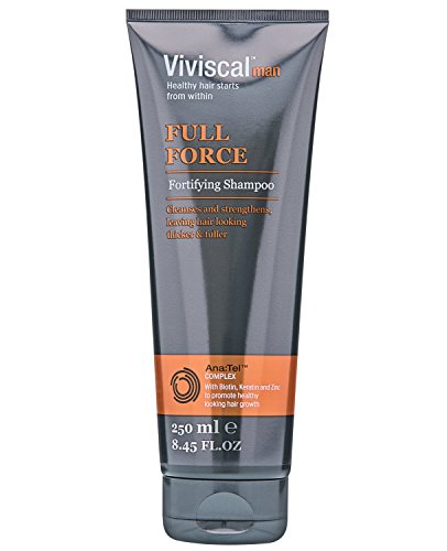 Viviscal Man Full Force Fortifying Shampoo, 8.45 Ounces