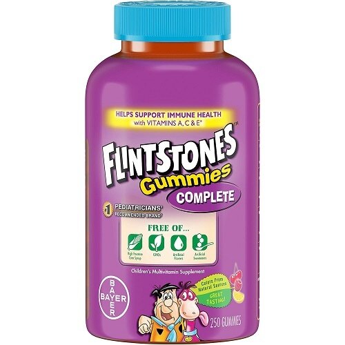 Flintstones Vitamins Flintstones Gomas Suplemento vitamnico completo (250 unidades.)