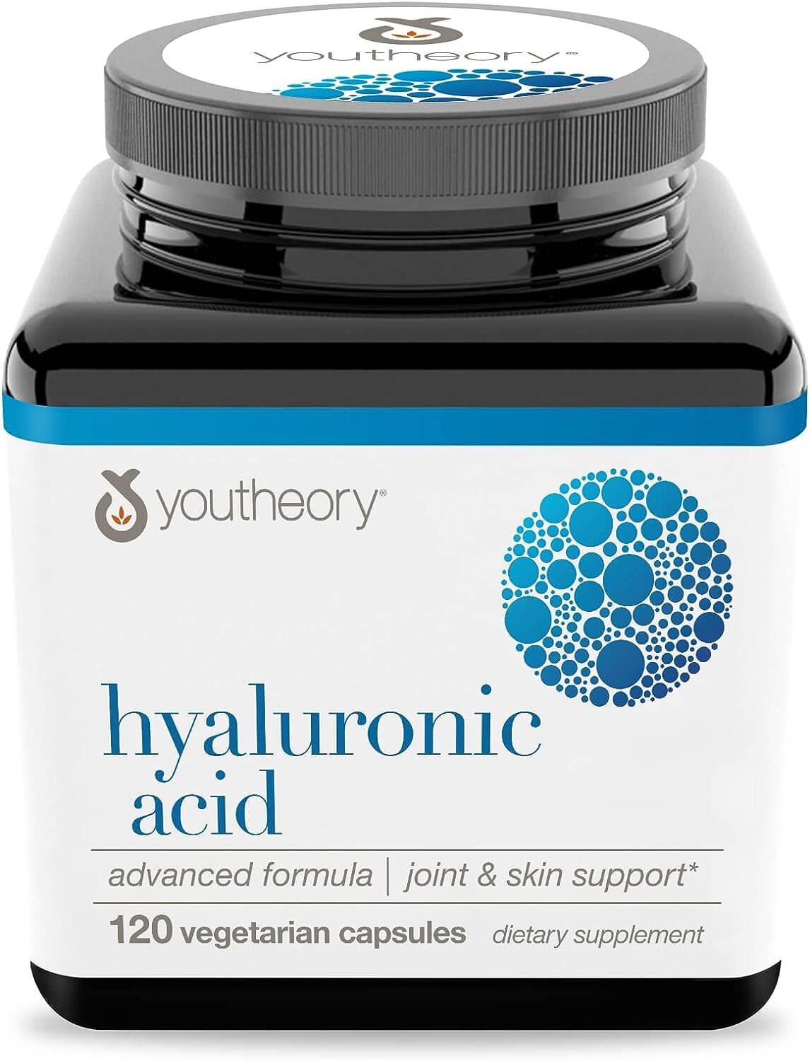 Youtheory cido Hialurnico Avanado, 120 tabletes