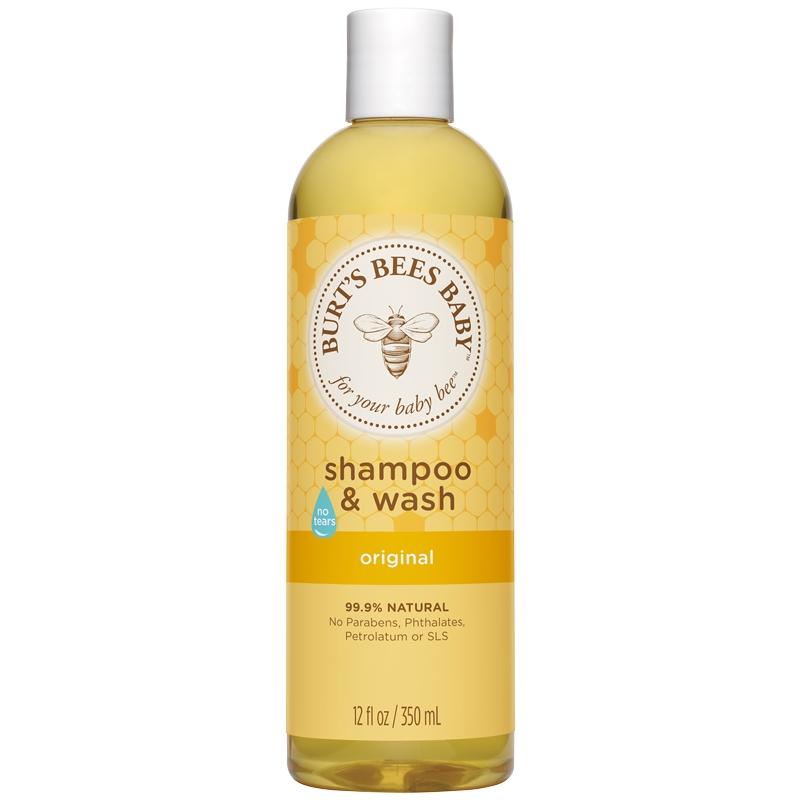  Burts Bees Baby Bee champ e lavagem 350ml