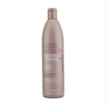  ALFA PARF Lisse Design Keratin Therapy 1 champ de limpeza profunda para mulheres, 16,9 onas