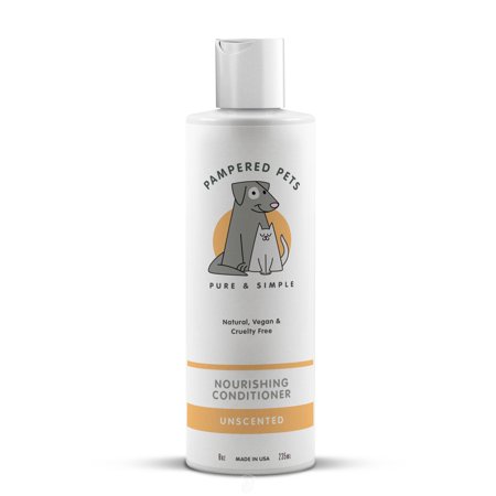 Pampered Pets Pet Nourishing Conditioner Unscented 8 Ounce