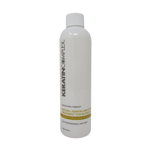 Keratin Complex Tratamento de alisamento de queratina natural para loiras, 8 Oz