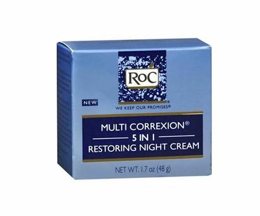 Roc RoC Multi Correxion 5 em 1 creme de noite restaurador, 1,7 oz