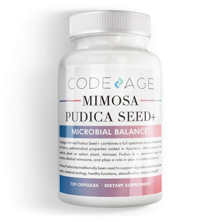 Codeage Limpeza de Parasita: Mimosa Pudica Orgnica 120 Cpsulas 