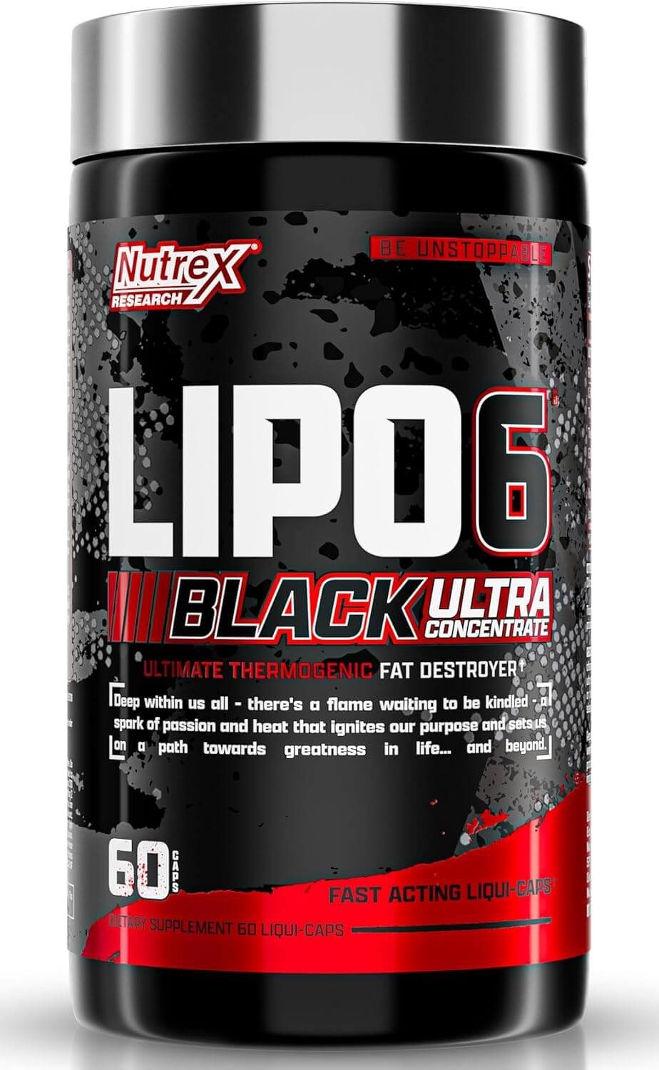 Lipo 6 Black Ultra Concentrado - Nutrex 60 Cpsulas