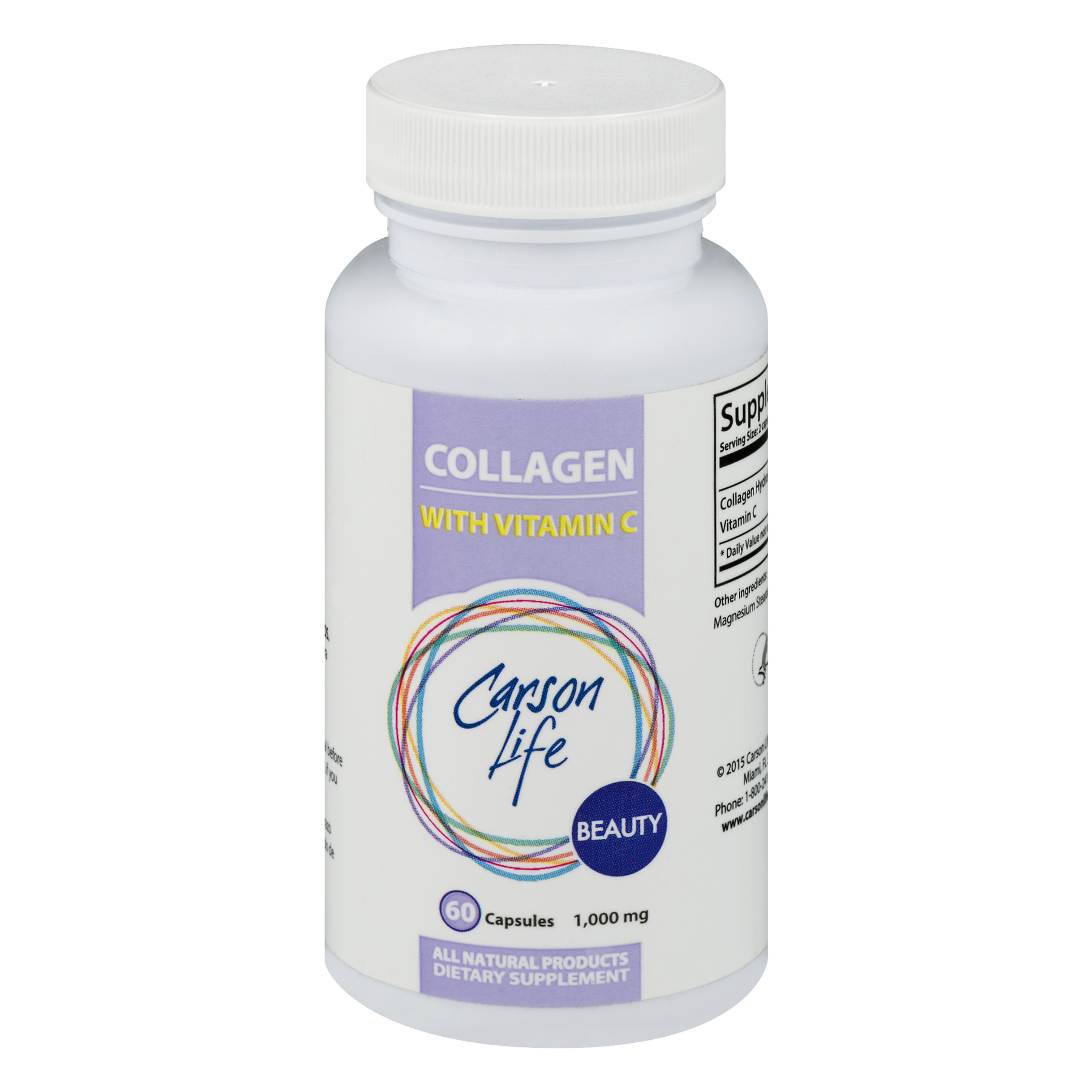 Carson Life Collagen Capsules with Vitamin C - 60 Capsules - 60 Ct | CVS