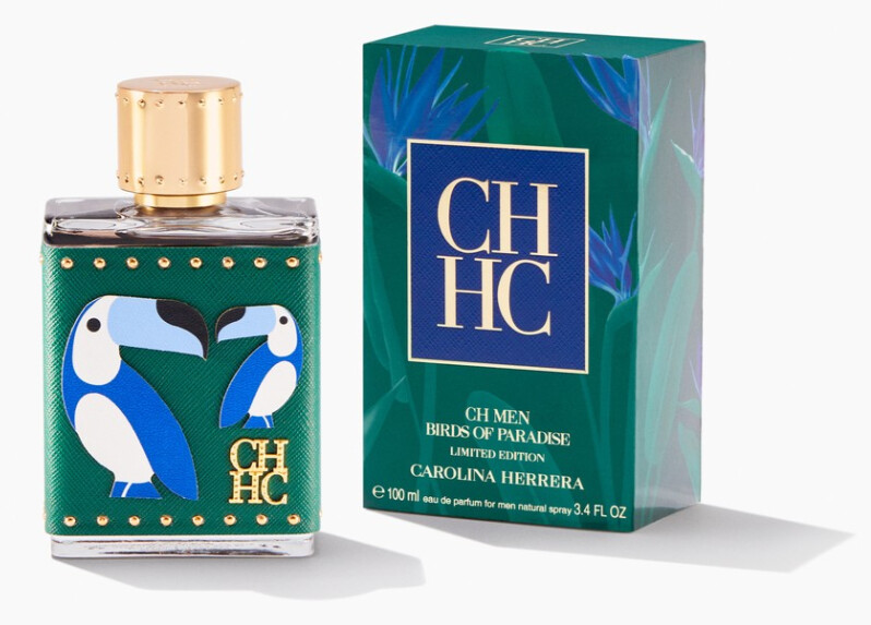Carolina Herrera CH Birds of Paradise Perfume Spray Masculino EDP - 100ml